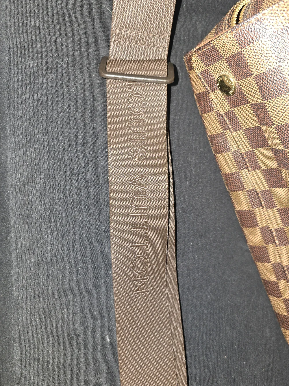Louis Vuitton Damier Ebene Canvas Messenger Bag
